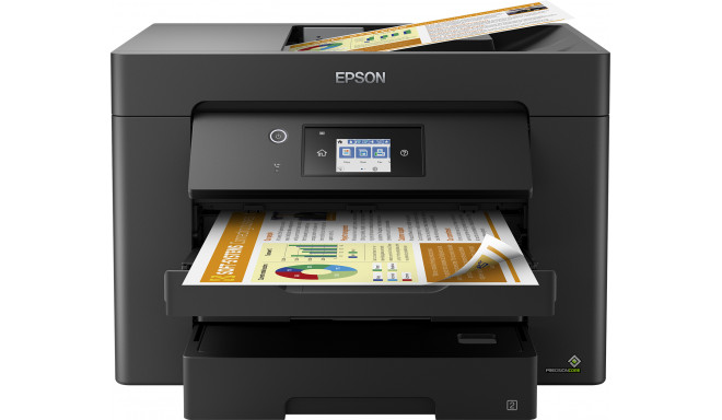 Epson WorkForce WF-7830DTWF, multifunction printer (USB, LAN, WLAN, scan, copy, fax)