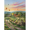 Schmidt Games Thomas Kinkade Studios: Peaceful Valley Vineyard, Puzzle