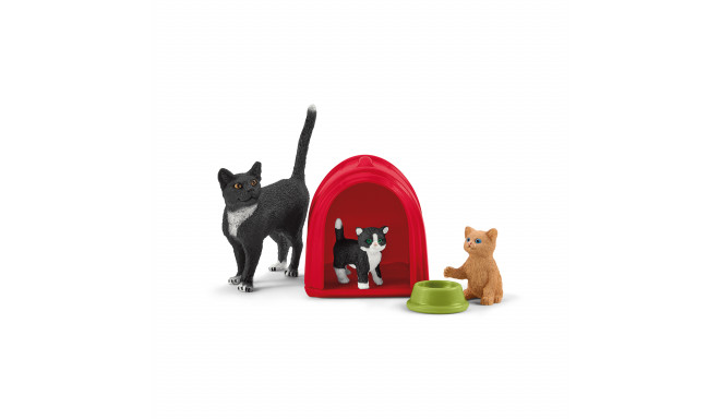 Schleich Farm World fun for cute cats, play figure