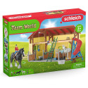 Schleich Farm World horse stable, play figure