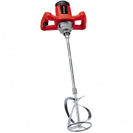 Einhell TC-MX 1200 E color mortar stirrer, stirrer (red/black, 1,200 watts)