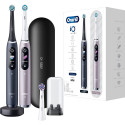 Braun Oral-B iO Series 9 Electric Toothbrush (black/rose, black onyx/rose quartz with 2nd handpiece)