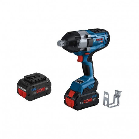 PRO Akku-Schlagschrauber BITURBO GDS 18V-1050 H Professional, 18Volt (blau/schwarz, 2x Akku ProCORE1