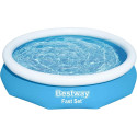 Bestway Fast Set above ground pool, 305cm x 66cm, swimming pool (blue/white)