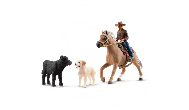 Schleich Farm World western riding, play figure