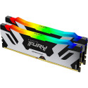 Kingston RAM DDR5 32GB 6000 CL 32 Dual-Kit DIMM KF560C32RSAK2-32 Fury renegade RGB/sil