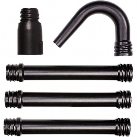Einhell Gutter set (gutter kit), 5 pieces, nozzle (black, for Cordless leaf blower GP-LB 18/200 Li E