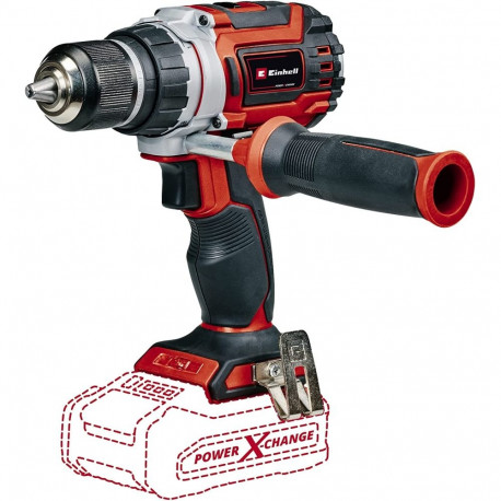Professional Akku-Bohrschrauber TP-CD 18/60 Li BL - Solo, 18Volt (rot/schwarz, ohne Akku und Ladeger