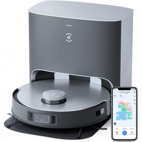Deebot robottolmuimeja X1 plus, must/hall
