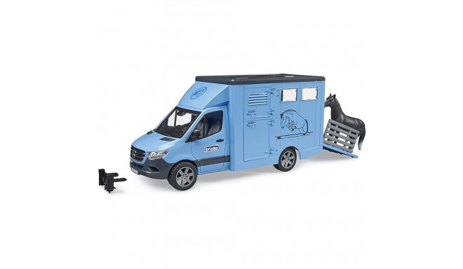 MB Sprinter loomaveoauto hobusega, sinine