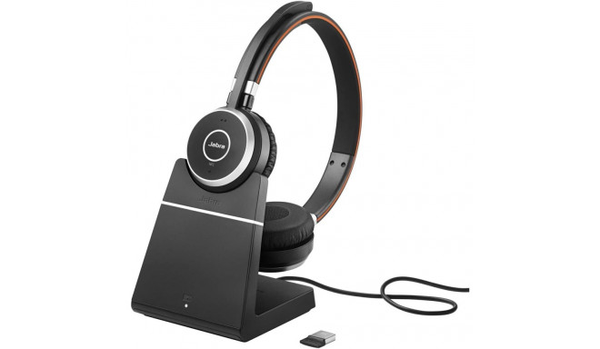Jabra Evolve 65 SE UC Stereo headset, black