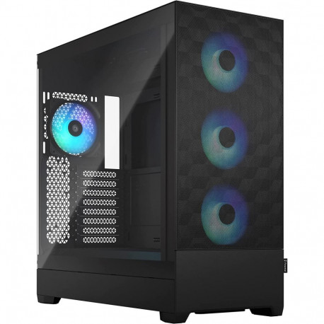 Pop XL Air RGB TG kerge tooniga, must