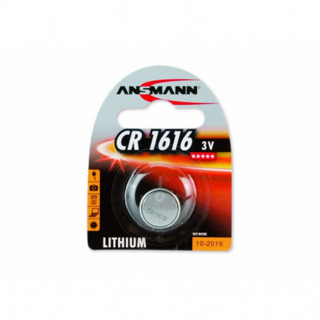 Lithium Knopfzelle CR-1616 (silber)