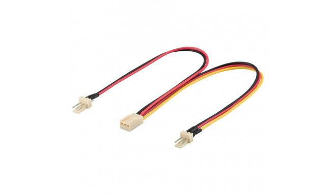 goobay Diverse 3-Pin Y-cable 0,22m