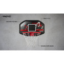 Korvpalli tagalaud BASKETBALL BOARD + HOOP + NET