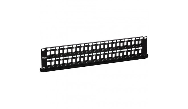 48-Port Blank Keystone Patch Panel