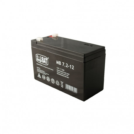 Lead acid battery VRLA MB 7,2AH-12V (151/65/94mm)