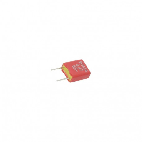 Polypropylene film capacitor 470nF 63V 10% MKS2