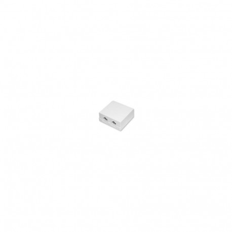 Seinakarp 2-le RJ45 Jack&Box tühi