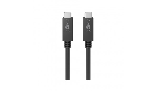 USB-C kaabel 1.0m, USB 3.2, 20Gbps, must
