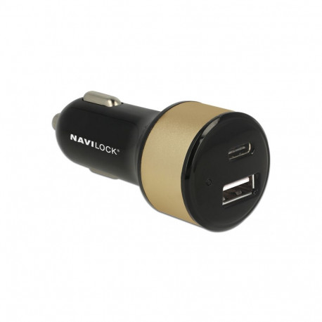 USB Autolaadija 1 x USB-C, 1 x USB Type-A, 5V/3.0A, 9V/3.0A, 12V/2.25A