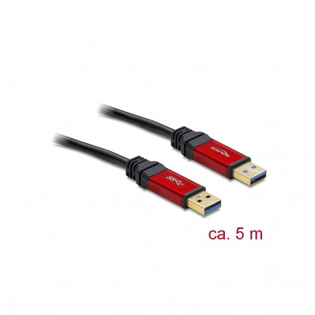 Delock Cable USB 3.0 Type-A male > USB 3.0 Type-A male 5 m Premium