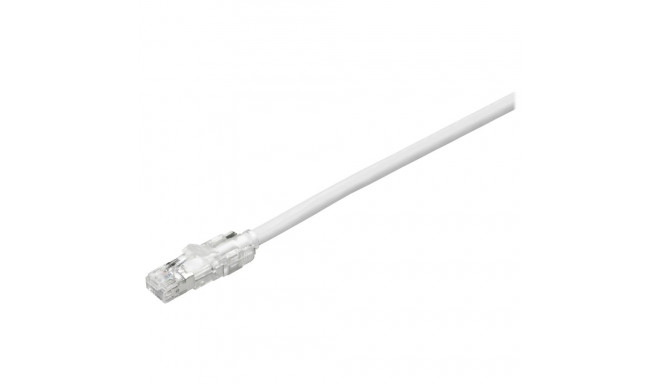 Patchcord RJ45/RJ45 Cat6 , U/UTP, connector molded, grey, 0.5m