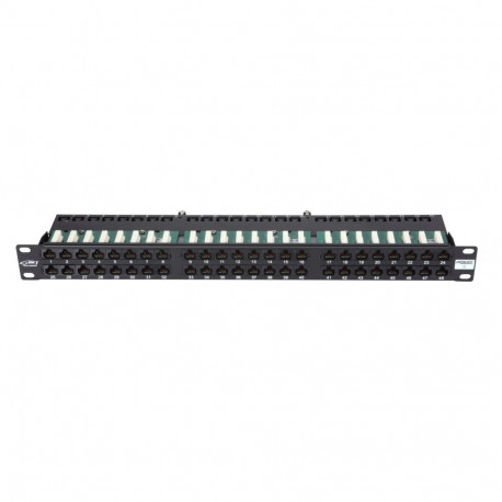 Paneel RJ45 Cat6 48 port varjestamata 1U