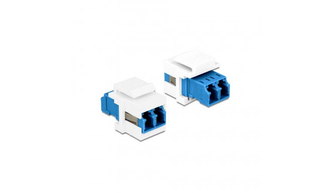 Keystone moodul: LC Duplex F / F, Singlemode