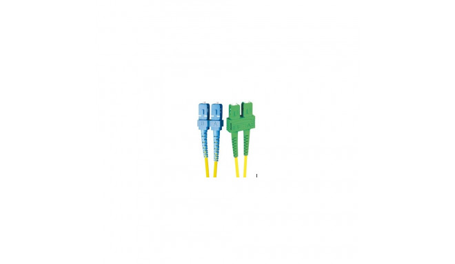 FO jätkukaabel singlemode SC-SC/APC duplex 1.0m