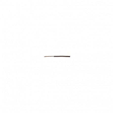 Hook up wire 0.50mm², Brown 500V PVC ø1.90mm, Cu, 100m/reel