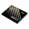 SSD|MSI|SPATIUM S270|240GB|SATA|3D NAND|Write speed 400 MBytes/sec|Read speed 500 MBytes/sec|2,5"|TB