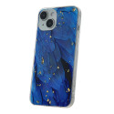 Fusion Gold Glam Blue ümbris silikoonist ümbris Samsung A256 Galaxy A25 5G