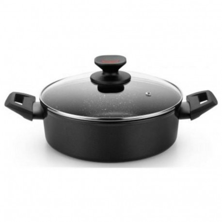 Casserole Monix TITAN ROCK Black Ø 24 cm 1 L