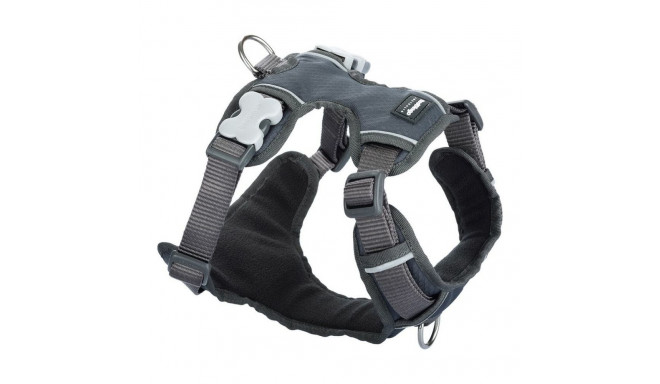 Dog Harness Red Dingo Padded Grey M
