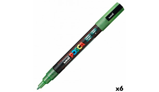 Marker POSCA PC-3ML Green (6 Units)