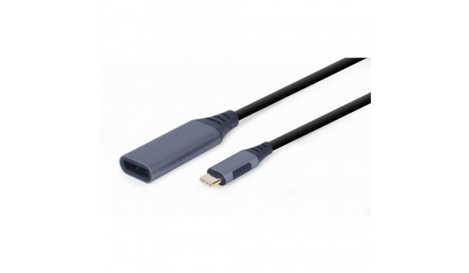 USB C to DisplayPort Adapter GEMBIRD A-USB3C-DPF-01 Grey