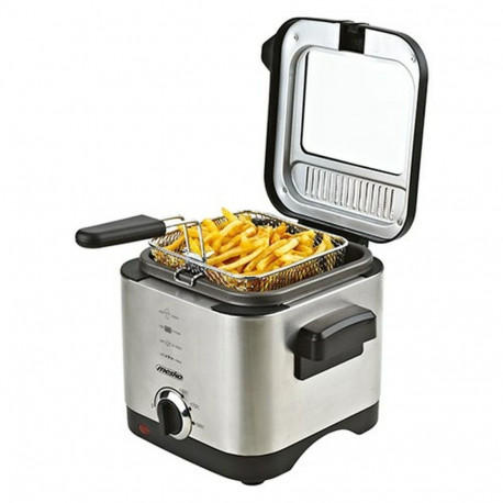 Fritüür Mesko MS 4910 Must Hõbedane 900 W 1,5 L