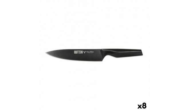 Chef's knife Quttin Black Edition 20 cm (8 Units)