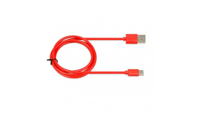 USB A - USB C Kaabel Ibox IKUMTCR Punane 1 m