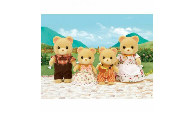 Set of Dolls Sylvanian Families Bear family