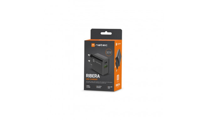 Seinalaadija Natec RIBERA NUC-2062 Must 20 W