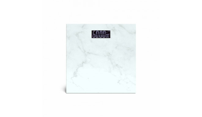 Digital Bathroom Scales Livoo Marble 180 kg White