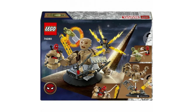 Construction set Lego 76280 Spiderman vs. Sandman: Final Battle Multicolour 347 Pieces