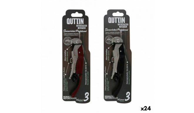 Waiter's friend bottle opener Quttin 12,5 x 3 cm (24 Units)