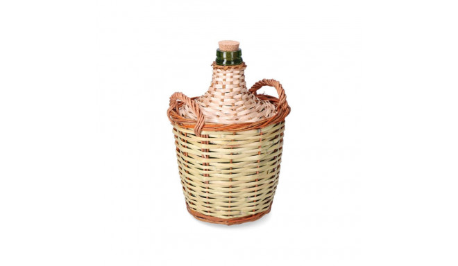 Decorative container EDM wicker Cane