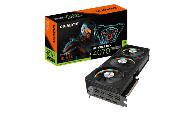 Graafikakaart Gigabyte RTX 4070 TI SUPER GAMING OC 16 GB GDDR6X