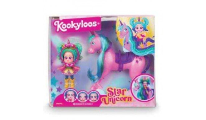 Doll Kookyloos 20,2 x 24,5 x 5,5 cm Unicorn 2 Pieces