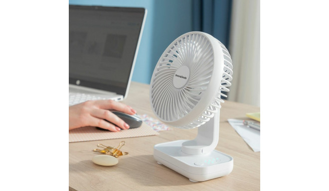 Uzlādējams galda ventilators Fanrec InnovaGoods Ø5,4'' 3600 mAh / 13,3 W