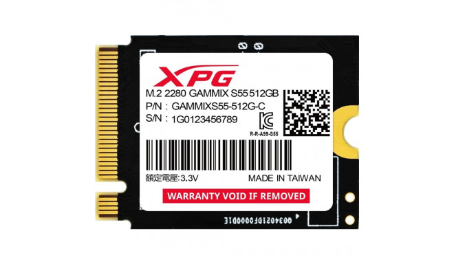 Kõvaketas Adata SGAMMIXS55-512G-C 512 GB SSD